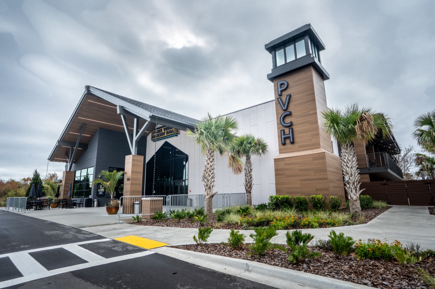Ponte Vedra Concert Hall exterior, venue architectural photography