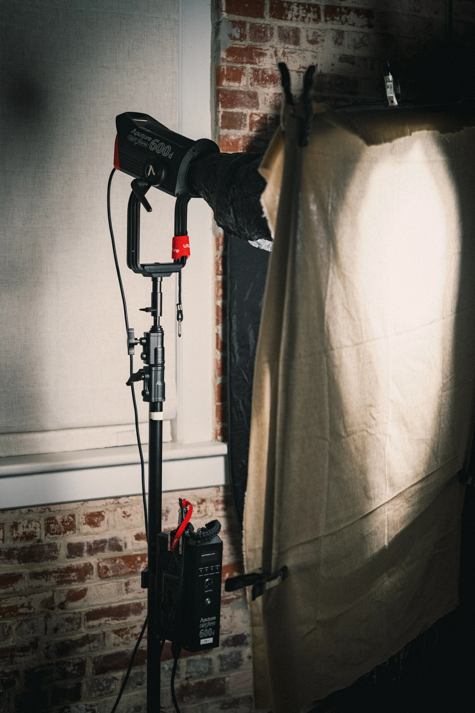 Professional video production team at work in St. Augustine