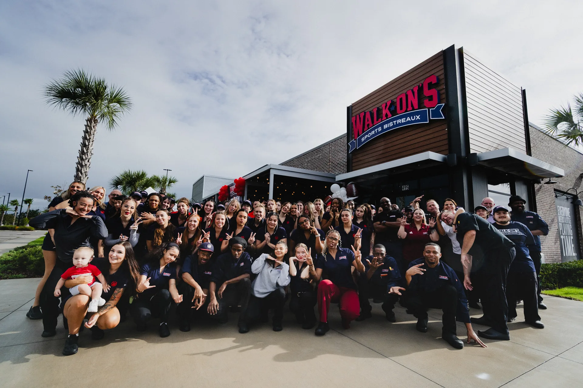 Walk-On's ribbon cutting ceremony St. Augustine