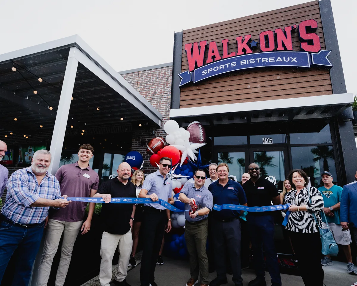 Ribbon cutting event photography in St. Augustine