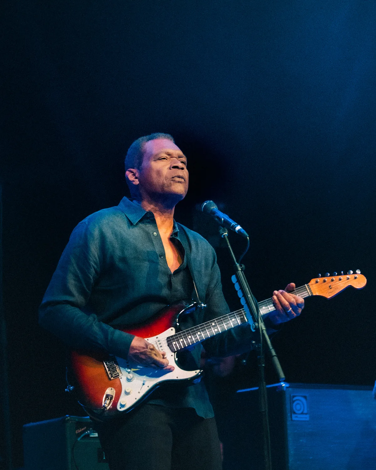 Robert Cray performing at Fort Mose
