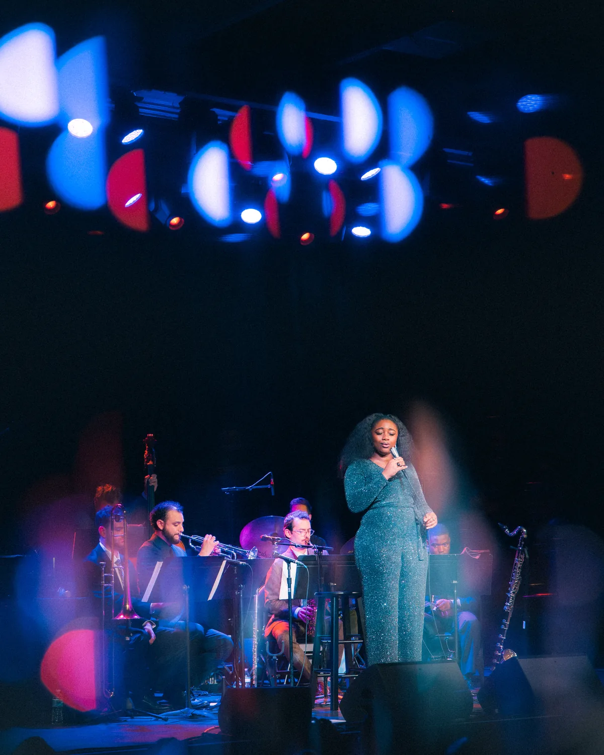 Samara Joy performing at Fort Mose