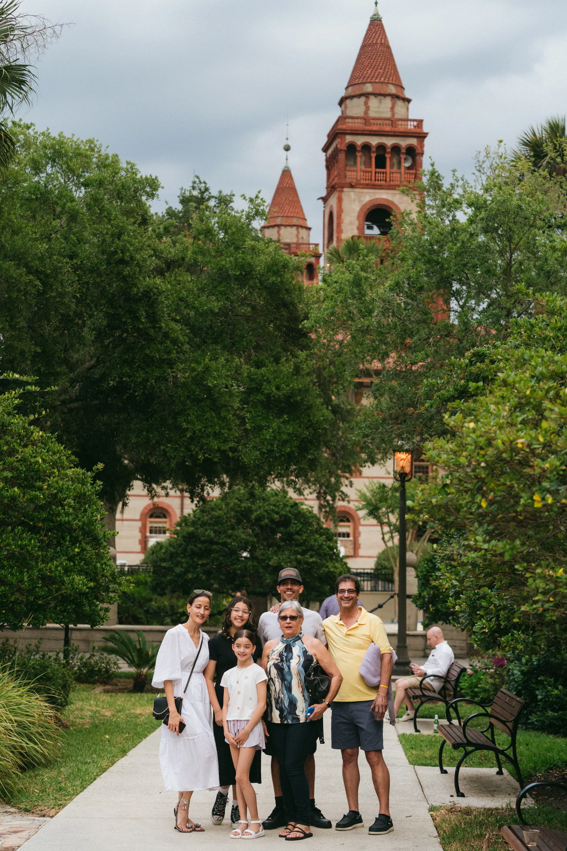 College senior portraits St. Augustine