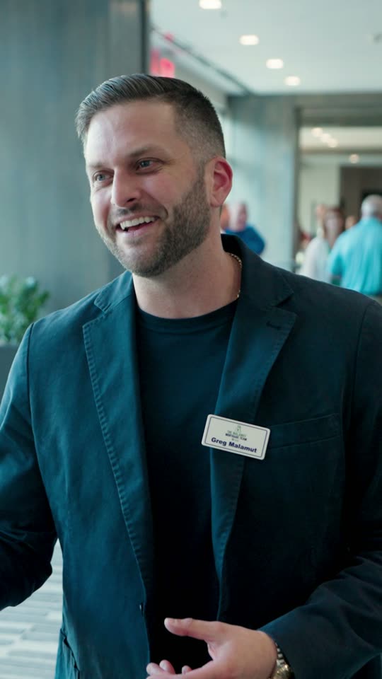 Corporate testimonial video captured at HMA Mortgage's Sales Rally, produced by First Sight Films