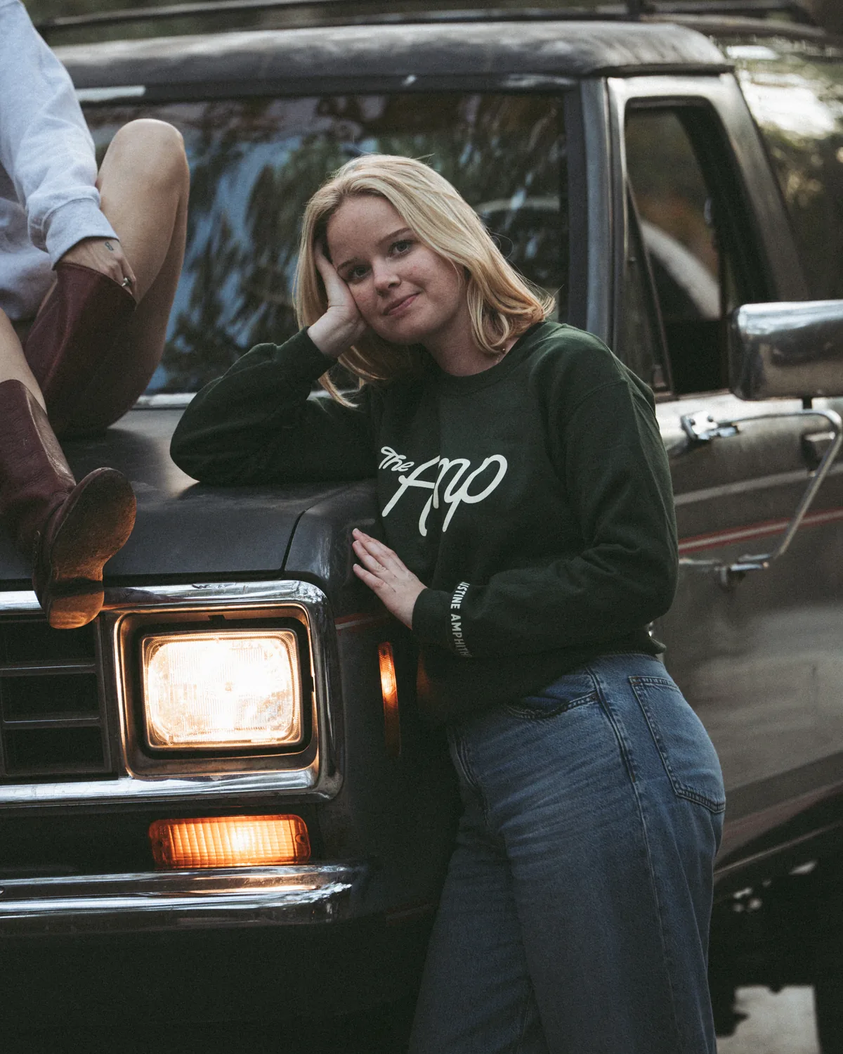 Amp merch lifestyle photo