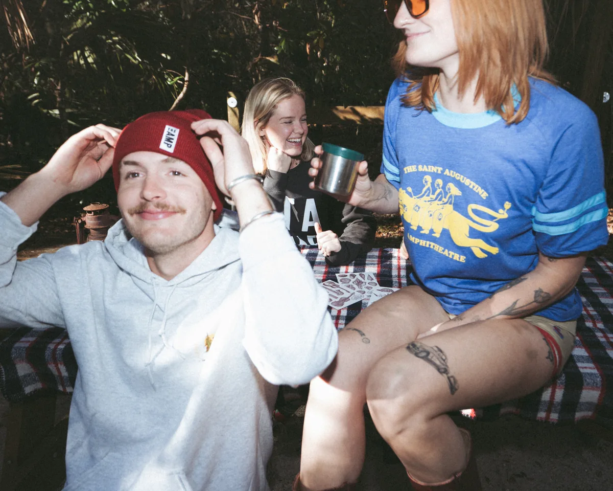 Amp merch lifestyle photo