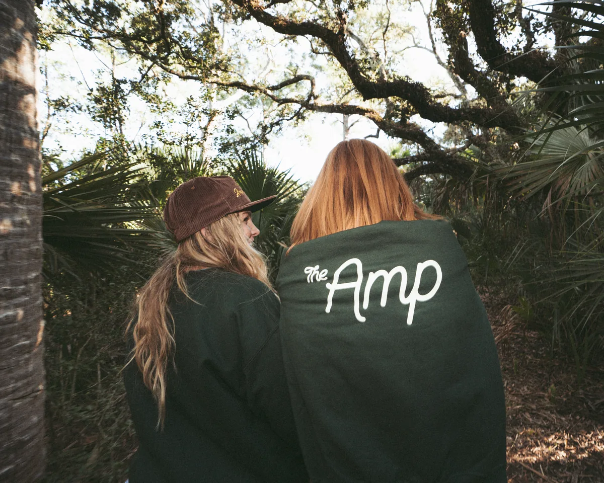 Amp merch lifestyle photo