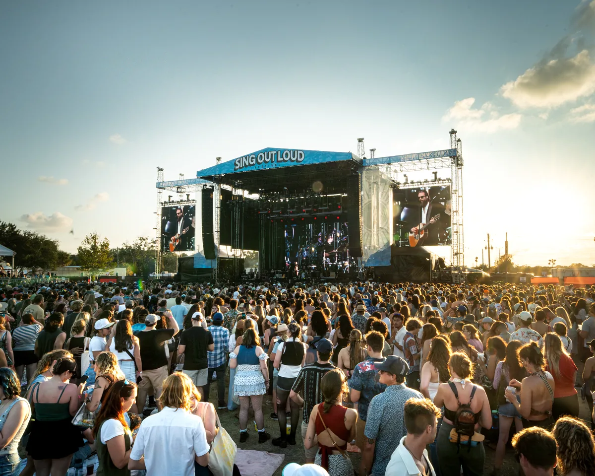 Sing Out Loud Festival concert at Francis Field