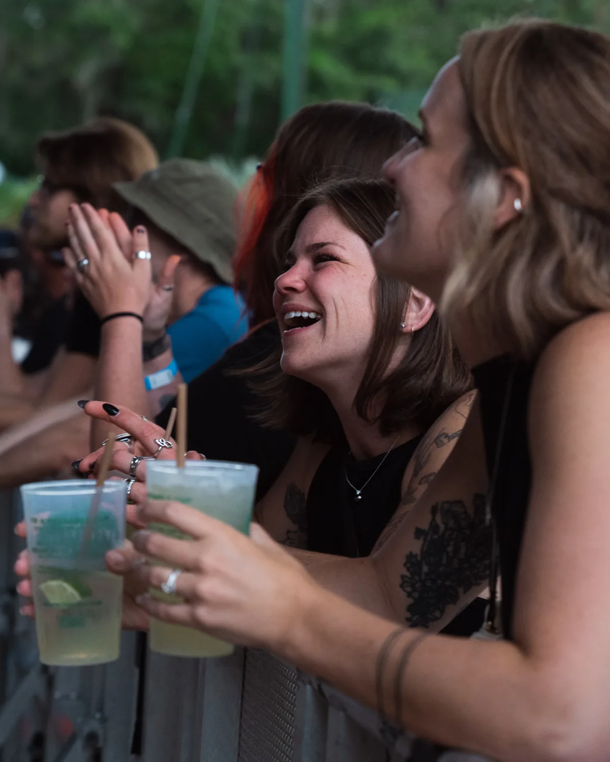 Audience enjoying event at St. Augustine Amphitheatre