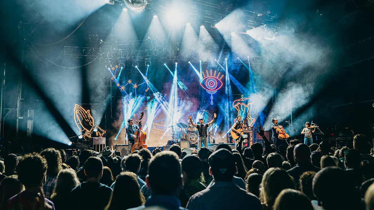 Avett Brothers concert at St. Augustine Amphitheatre