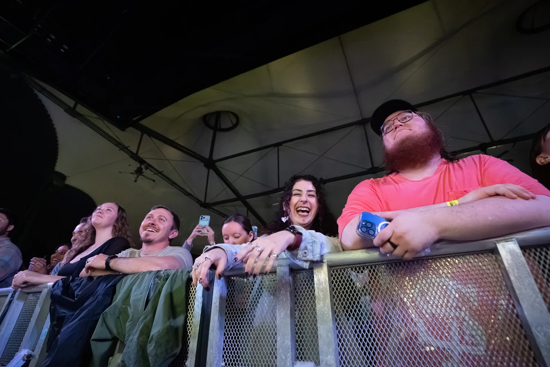 Fans watching performance at St. Augustine Amphitheatre