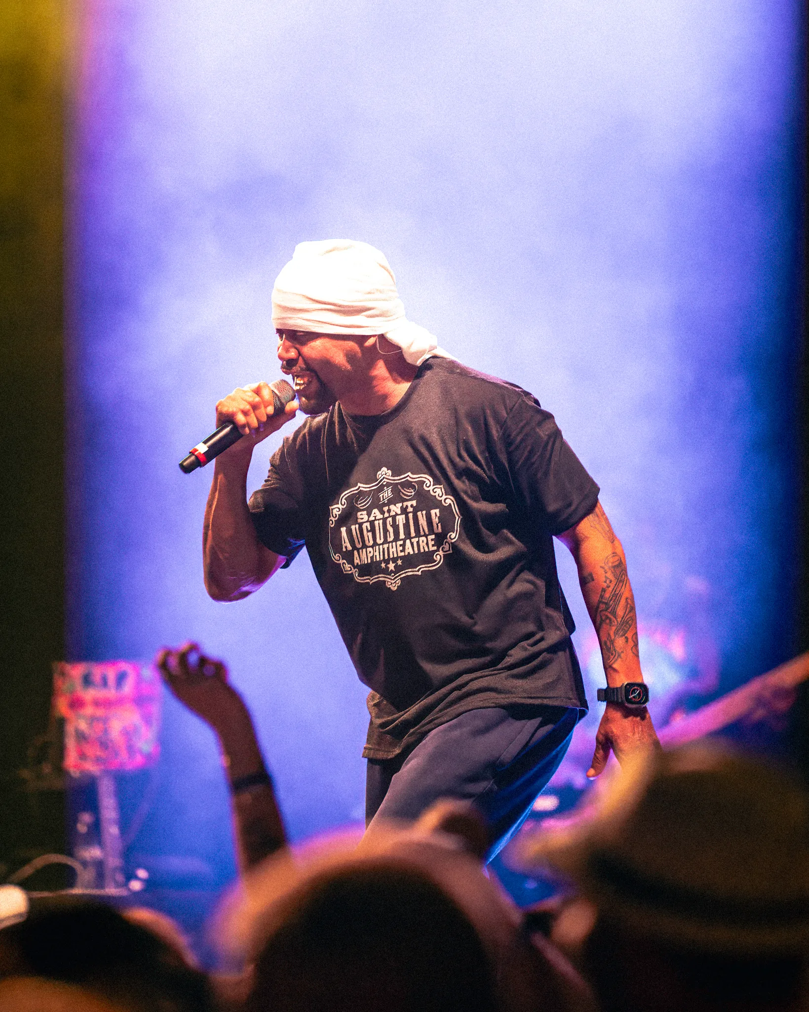 Juvenile performing at St. Augustine Amphitheatre