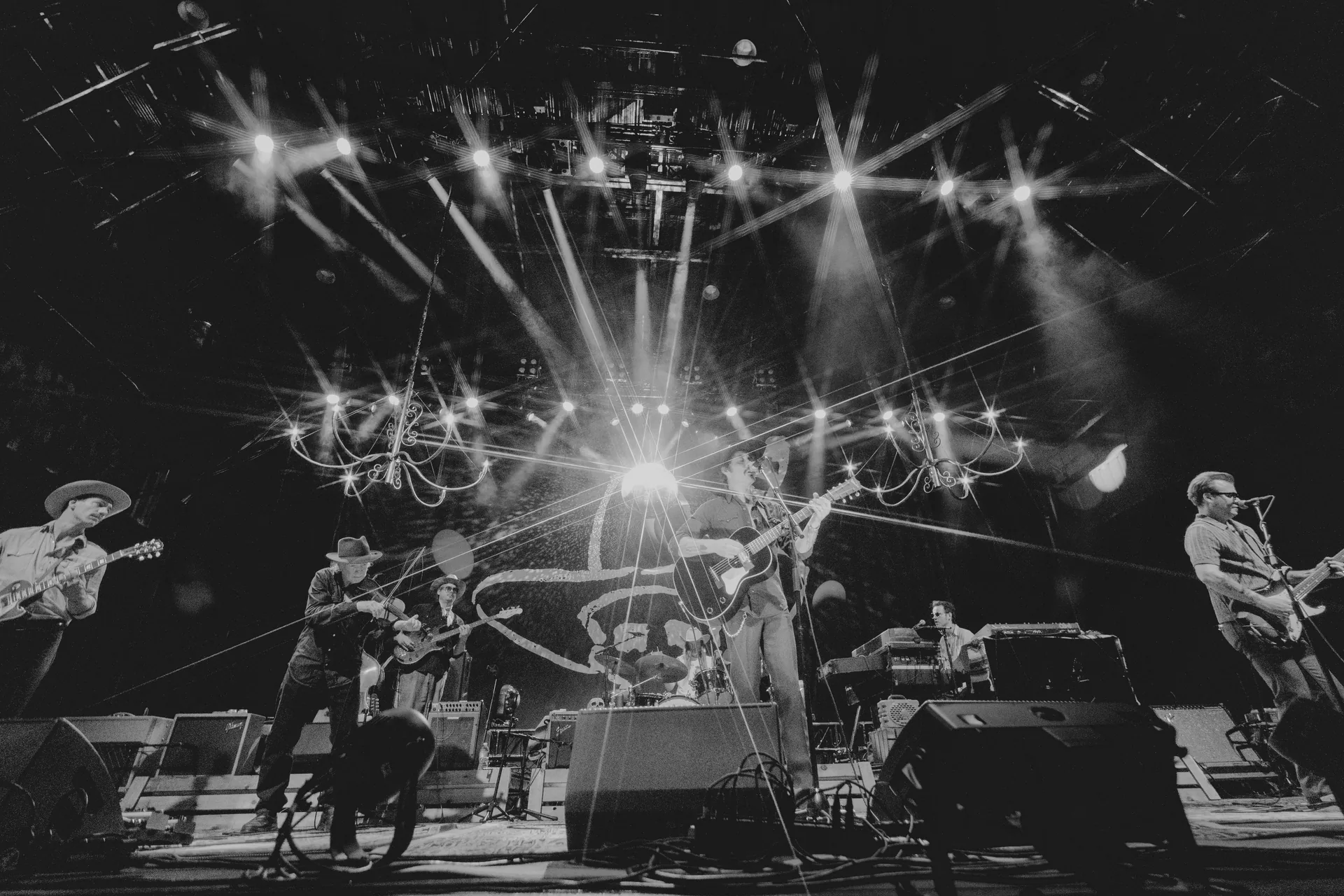 Ryan Bingham performing at St. Augustine Amphitheatre