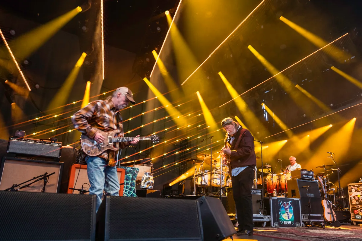 Widespread Panic performing at St. Augustine Amphitheatre
